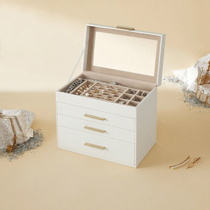 Boîte de rangement pour bijoux - Drawer Organizer Bamboo avis et prix