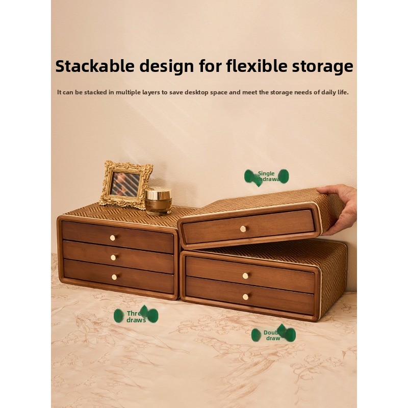 Boîte de rangement de bureau v - Drawer Organizer Bamboo avis et prix