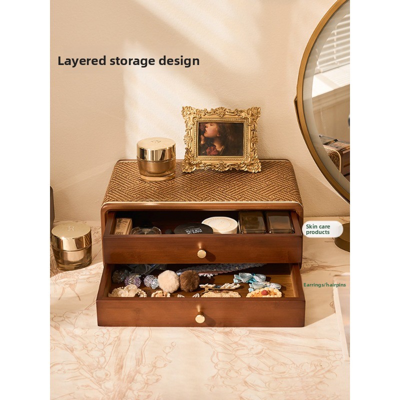 Boîte de rangement de bureau v - Drawer Organizer Bamboo avis et prix