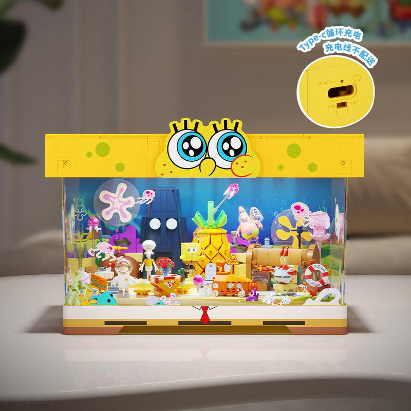Areax Spongebob Bikini Bottom  - Desk Setup Kawaii avis et prix