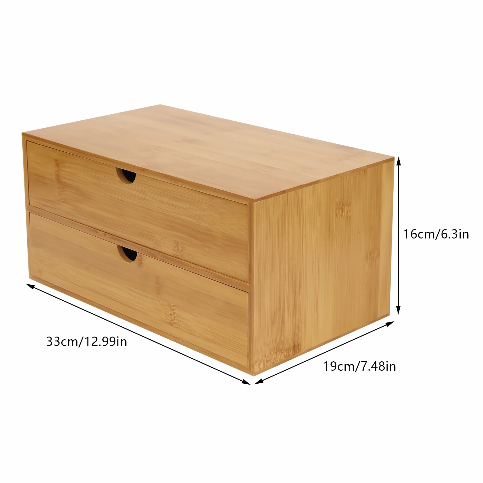 Organisateur de bureau, boîte  - Drawer Organizer Bamboo avis et prix