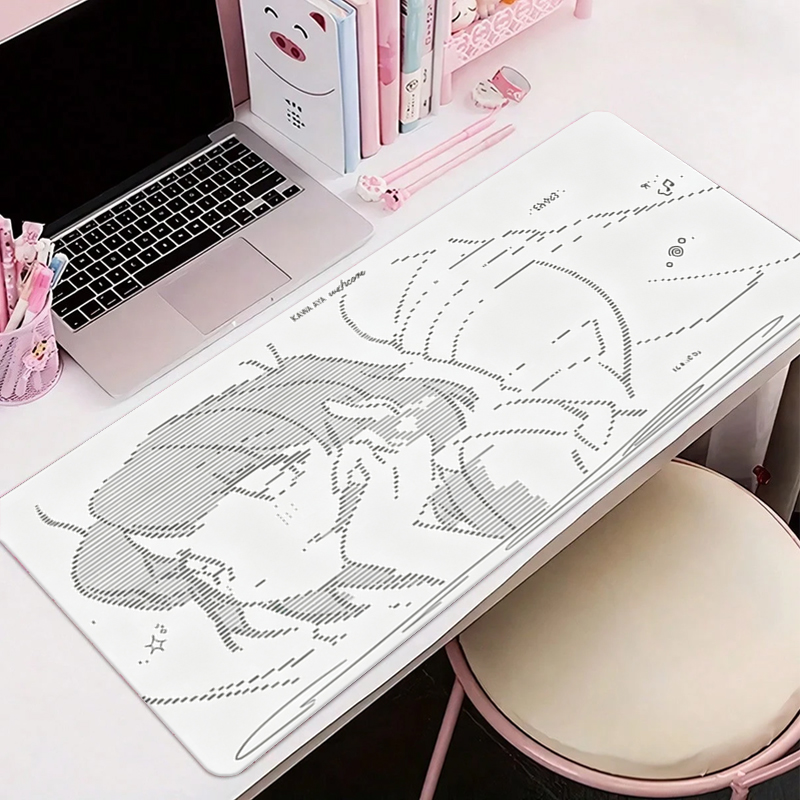 Tapis de souris en cuir, 1 piè - Desk Setup Kawaii avis et prix
